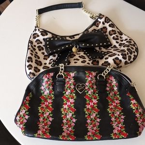 Betsey Johnson Purses Two